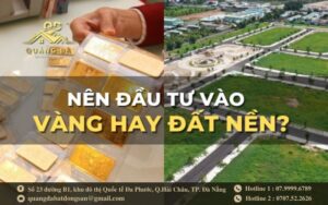 Giá vàng liên tục tăng cao, có nên bán vàng để mua đất?