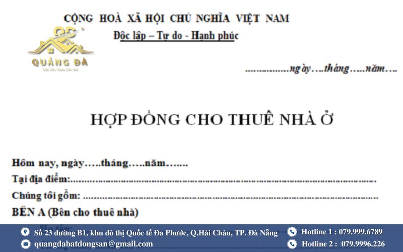 Hợp đồng thuê nhà là văn bản gì?