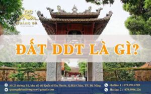 Đất DDT là gì?