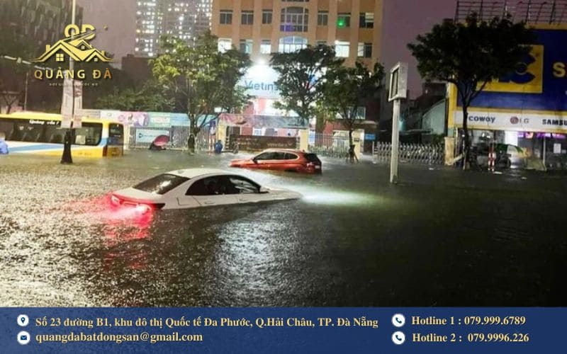 Đà Nẵng có bị ngập lụt không?