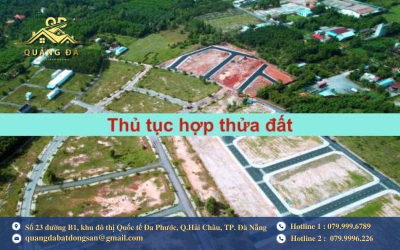 Thủ tục hợp thửa đất mới nhất