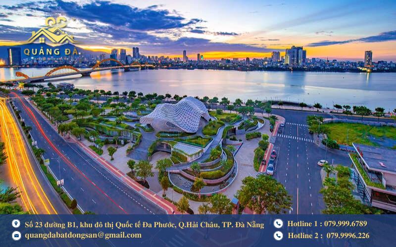 Khu đô thị ven sông Hàn ở Đà Nẵng gồm những khu vực nào?