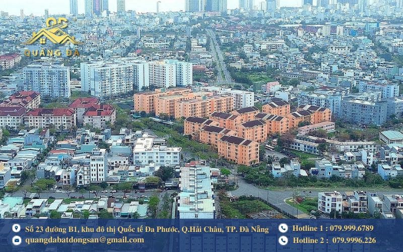 Khu đô thị phía Nam thành phố nơi nhiều dự án nhà ở xã hội Đà Nẵng đang được triển khai, thể hiện định hướng phân bổ không gian hợp lý và chiến lược phát triển nhà ở bền vững của thành phố.