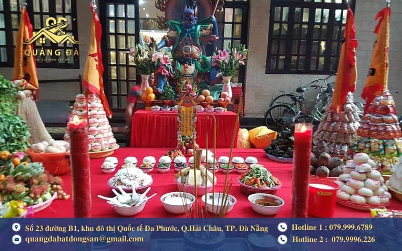 Thực hiện nghi thức nhập trạch