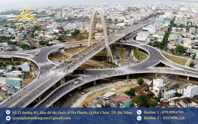 Đoạn gần trung tâm (Thanh Khê giáp Hải Châu)