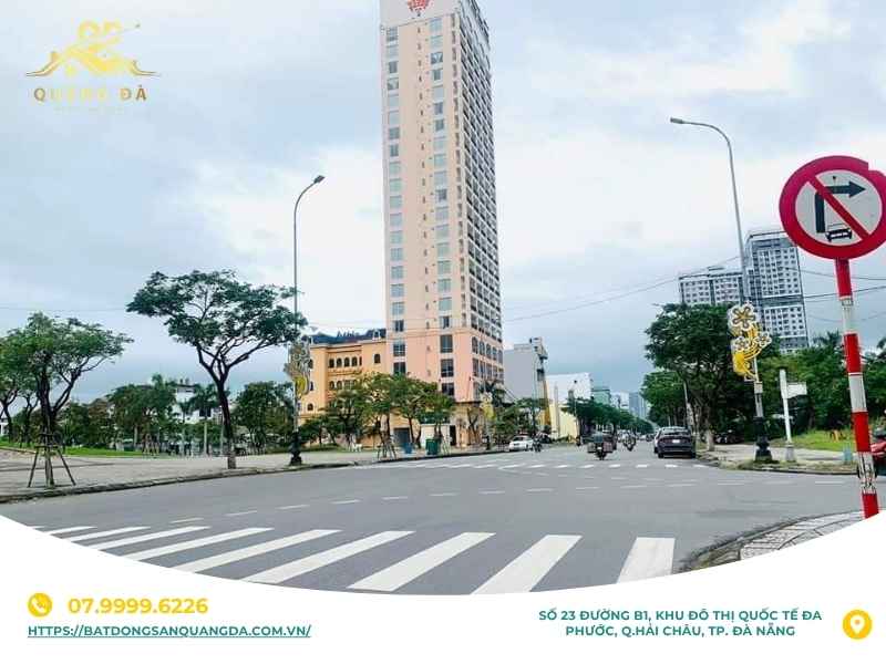 Trần Hưng Đạo luôn nằm trong top tuyến đường “giữ giá” tại Đà Nẵng