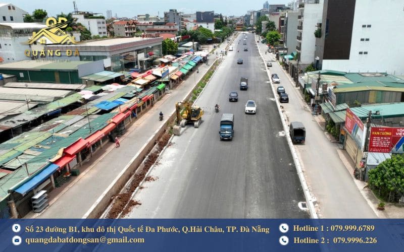 Bảng giá nhà đất đường Âu Cơ, Liên Chiểu, Đà Nẵng hiện nay