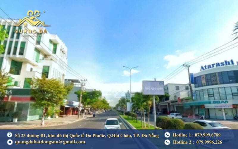 Cập nhật giá bán nhà đường Nguyễn Hữu Thọ Đà Nẵng