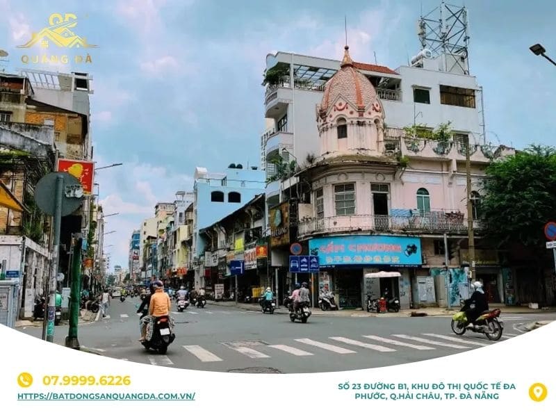 Những loại hình nhà phổ biến trên đường Hùng Vương