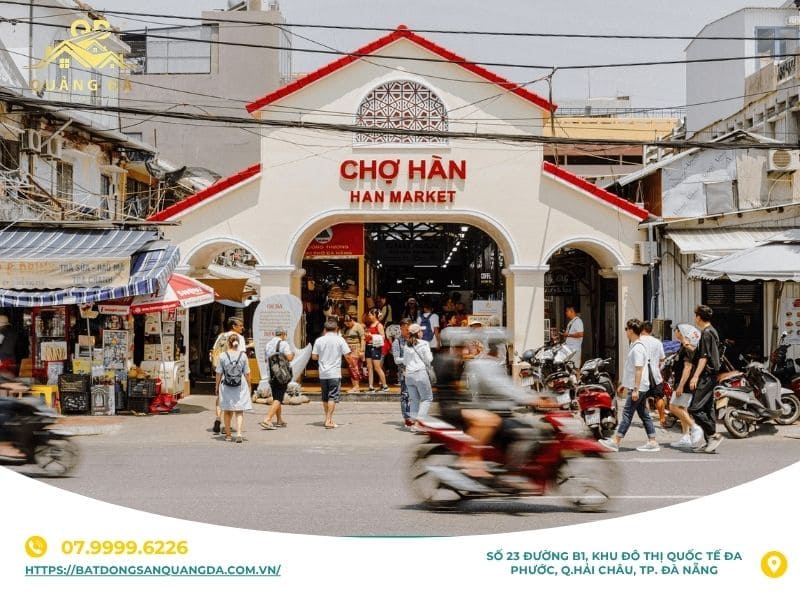 Gần chợ Hàn và các khu mua sắm lớn