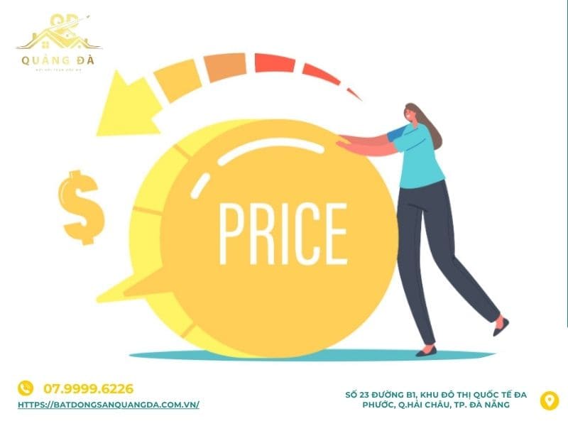 Mức giá còn phù hợp so với nhiều khu trung tâm