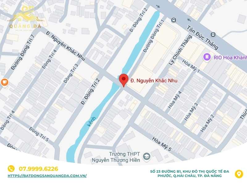 Tổng quan về đường Nguyễn Khắc Nhu Đà Nẵng
