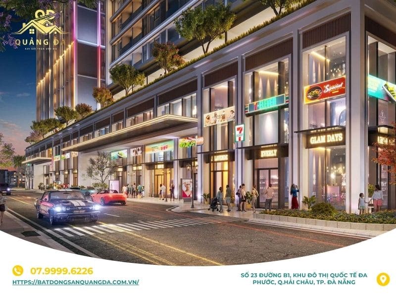 Khối đế thương mại tại chung cư