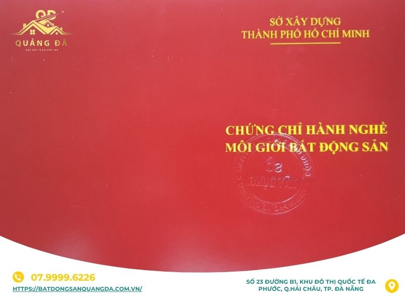Chứng chỉ hành nghề môi giới bất động sản là gì?