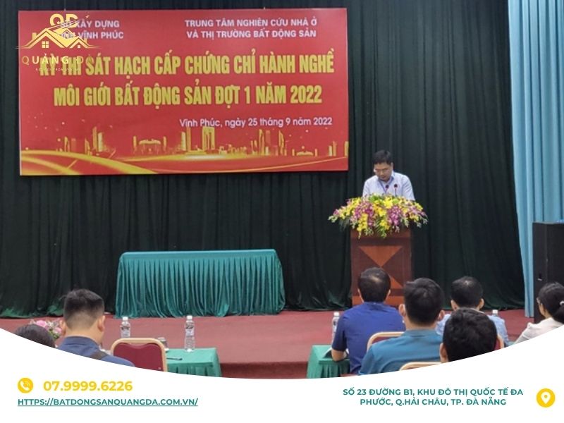 Nội dung thi chứng chỉ hành nghề môi giới bất động sản gồm những gì?