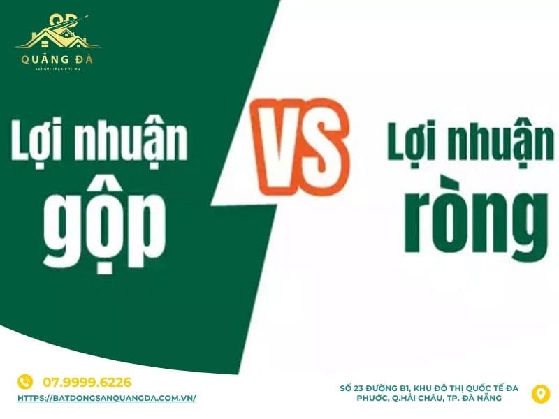 Tỷ suất lợi nhuận gộp và tỷ suất lợi nhuận ròng